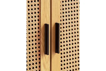 Sideboard Wohnling Melaminbelagd MDF 80 cm 2 dörrar med wienerflätning modern - Förvaring - Förvaringsmöbler - Sideboard & skänk