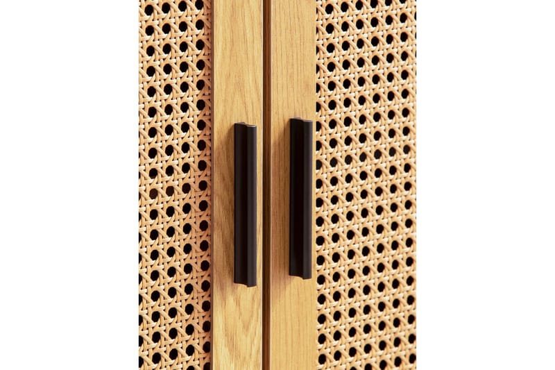 Sideboard Wohnling Melaminbelagd MDF 80 cm 2 dörrar med wienerflätning modern - Möbler - Bord & matgrupper - Avlastningsbord - Hallbord