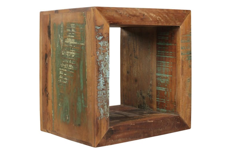 Sido bord Wohnling Massivt återvunnet trä Kolkutta kube Industriell, undefined