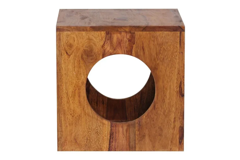 Sido bord Wohnling Massivt trä kub förvaringsutrymme lantstil, undefined