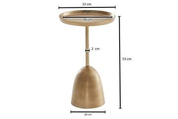Sido bord Wohnling Metall Rund 33 cm Design Bas Modern - Möbler - Bord & matgrupper - Avlastningsbord - Lampbord