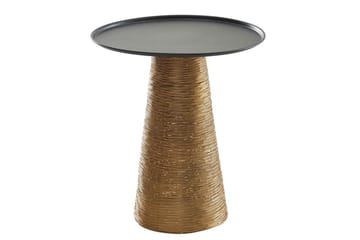 Sido bord Wohnling Metall Rund 40 cm Brickoptik Bordsskiva Modern - Möbler - Bord & matgrupper - Avlastningsbord - Lampbord