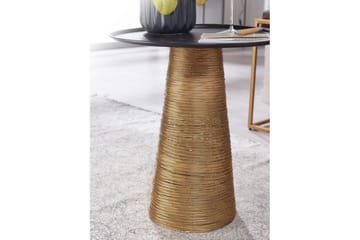 Sido bord Wohnling Metall Rund 40 cm Brickoptik Bordsskiva Modern - Möbler - Bord & matgrupper - Avlastningsbord - Lampbord