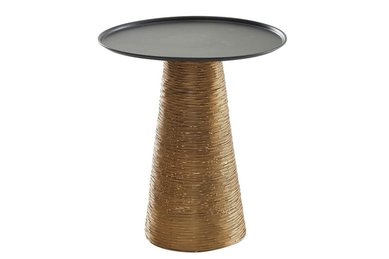 Sido bord Wohnling Metall Rund 40 cm Brickoptik Bordsskiva Modern - Möbler - Bord & matgrupper - Avlastningsbord - Lampbord