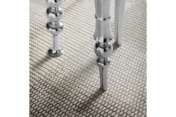 Sido bord Wohnling Metall Rund 44 cm med 3 Olika Ben Modern - Möbler - Bord & matgrupper - Avlastningsbord - Lampbord