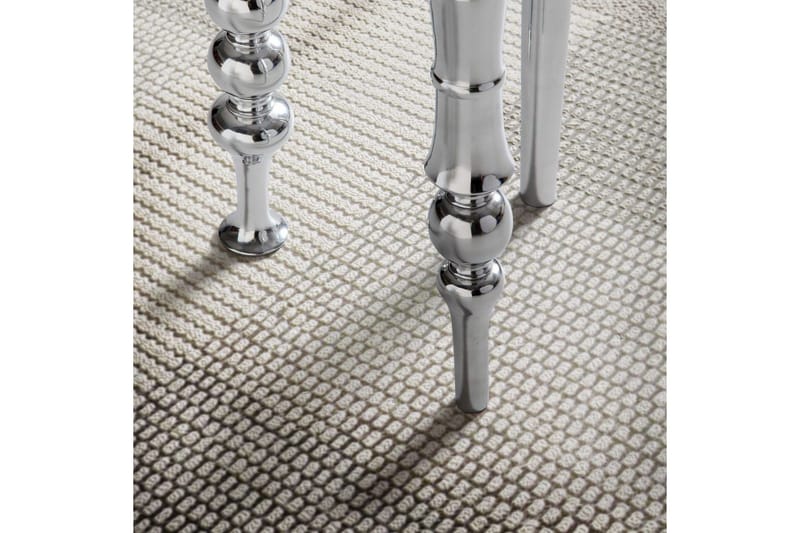 Sido bord Wohnling Metall Rund 44 cm med 3 Olika Ben Modern - Möbler - Bord & matgrupper - Avlastningsbord - Lampbord