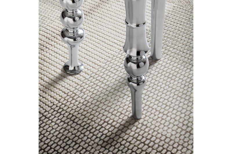 Sido bord Wohnling Metall Rund 44 cm med 3 Olika Ben Modern - Möbler - Bord & matgrupper - Avlastningsbord - Lampbord