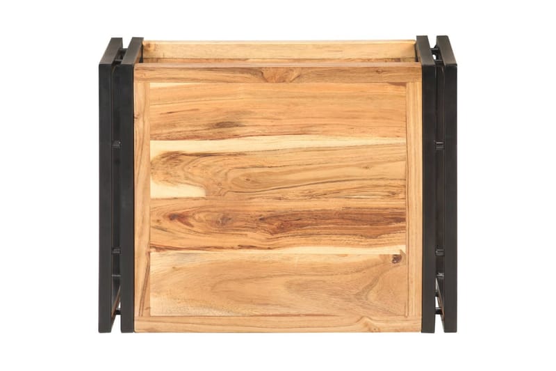 Sidobord 40x30x40 cm massivt akaciaträ - Brun - Lampbord - Brickbord & småbord