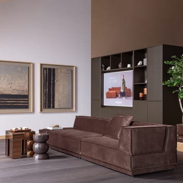 Sidobord Breno 30 cm - Mörkbrun - Möbler - Bord & matgrupper - Avlastningsbord - Lampbord