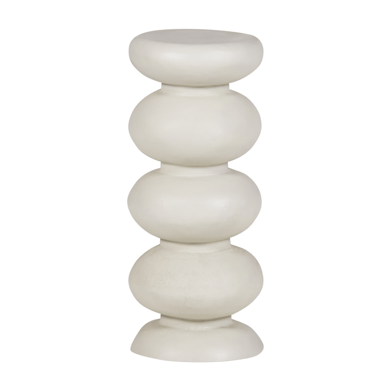 Sidobord Brilo 29 cm Rund, Kräm