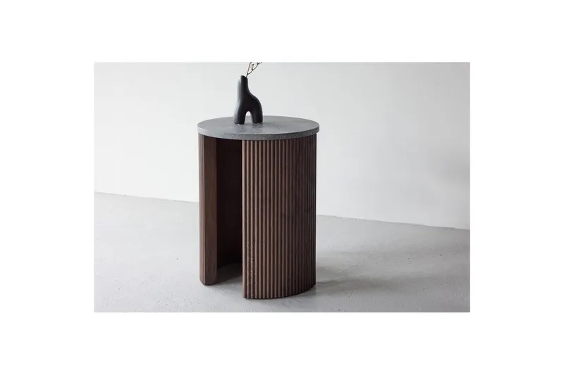 Sidobord Bristol - Brun - Möbler - Bord & matgrupper - Avlastningsbord - Lampbord