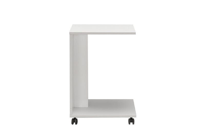 Sidobord Edwars Diamant / Vit - Vit - Möbler - Bord & matgrupper - Avlastningsbord - Lampbord