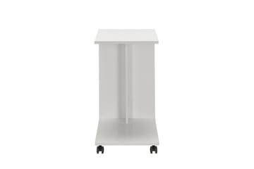 Sidobord Edwars Diamant / Vit - Vit - Möbler - Bord & matgrupper - Avlastningsbord - Lampbord