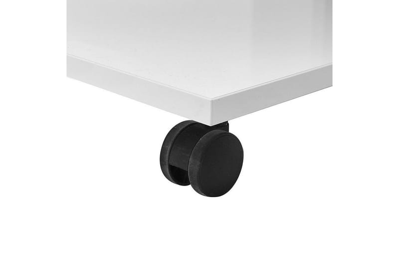 Sidobord Edwars Diamant / Vit - Vit - Möbler - Bord & matgrupper - Avlastningsbord - Lampbord