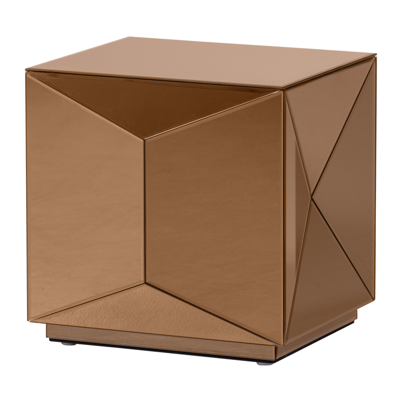 Sidobord Glintz 40 cm, Brun