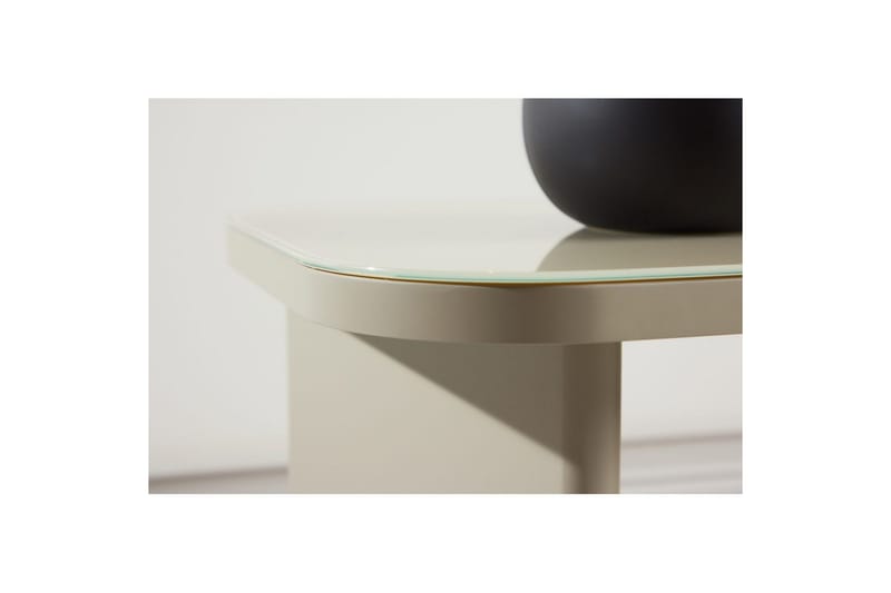 Sidobord Grönvik - Beige, 70 x 45 - Möbler - Bord & matgrupper - Avlastningsbord - Lampbord