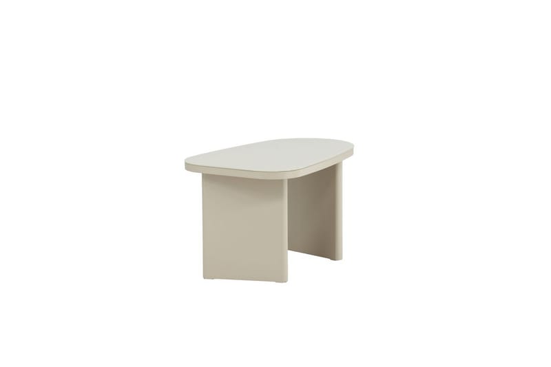 Sidobord Grönvik - Beige, 70 x 45 - Möbler - Bord & matgrupper - Avlastningsbord - Lampbord