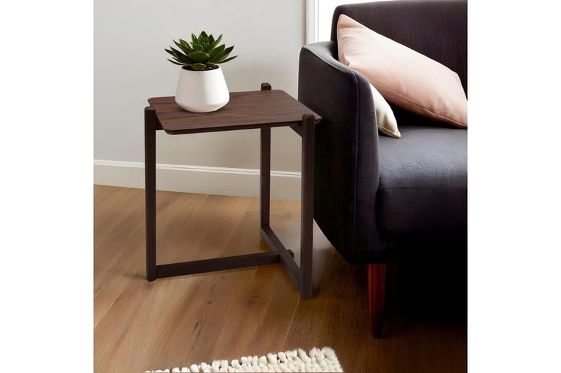 Sidobord Harven Valnöt - Mörkbrun - Möbler - Bord & matgrupper - Avlastningsbord - Lampbord