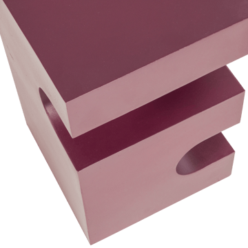 Sidobord Jessa 30 cm - Lila/Brun - Möbler - Bord & matgrupper - Avlastningsbord - Lampbord