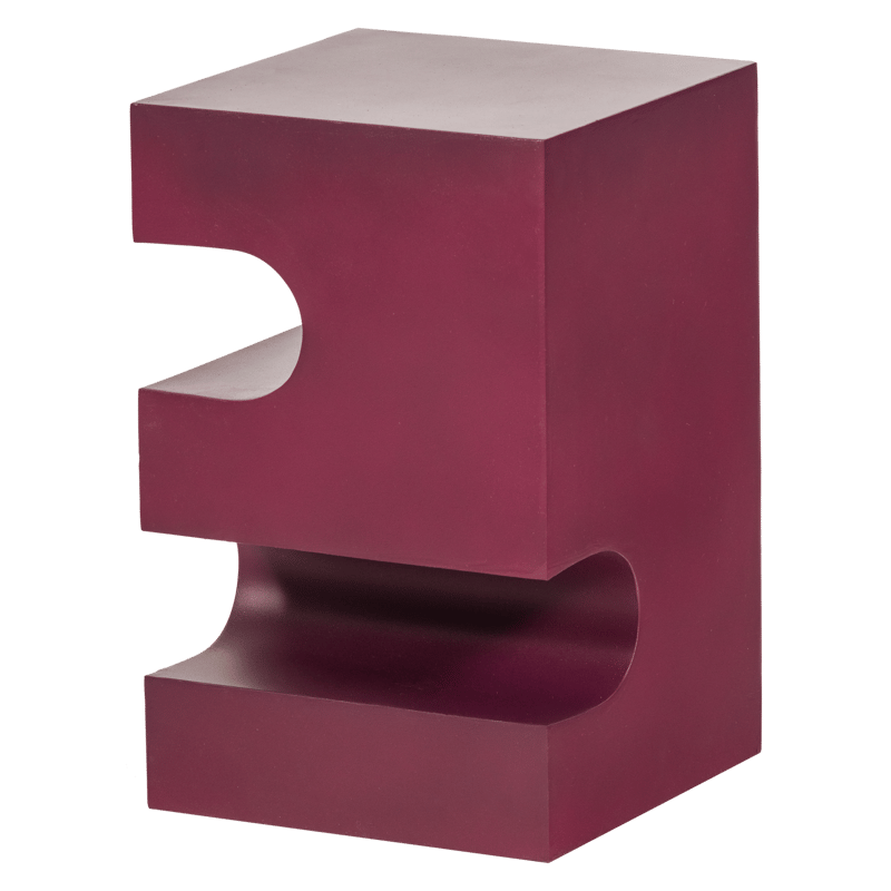 Sidobord Jessa 30 cm - Lila/Brun - Möbler - Bord & matgrupper - Avlastningsbord - Lampbord