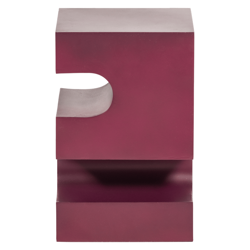 Sidobord Jessa 30 cm - Lila/Brun - Möbler - Bord & matgrupper - Avlastningsbord - Lampbord