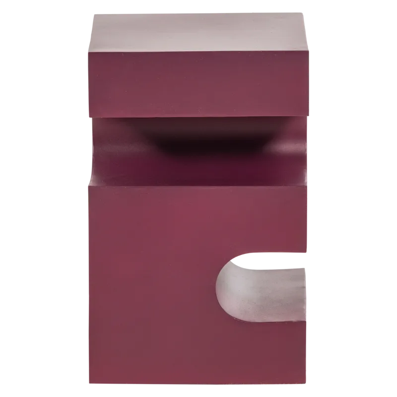 Sidobord Jessa 30 cm, Lila/Brun