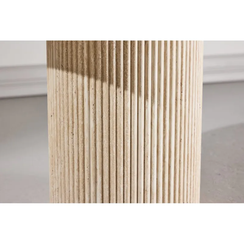 Sidobord Krille - Beige - Möbler - Bord & matgrupper - Avlastningsbord - Lampbord