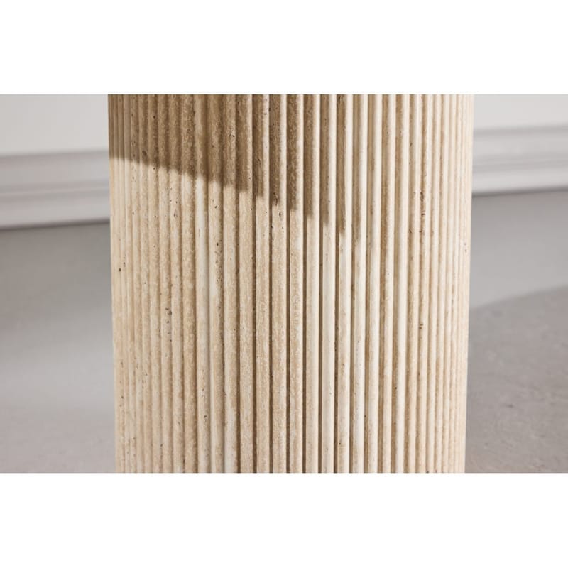 Sidobord Krille - Beige - Möbler - Bord & matgrupper - Avlastningsbord - Lampbord