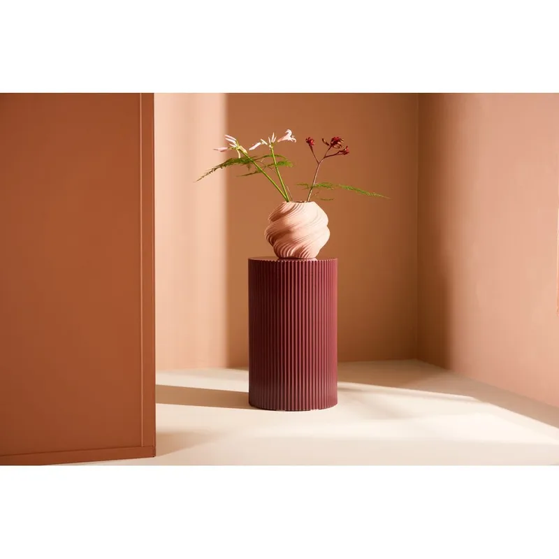 Sidobord Lenox - Burgundy - Möbler - Bord & matgrupper - Avlastningsbord - Lampbord