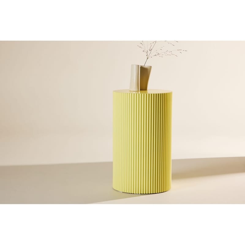 Sidobord Lenox - Gul - Möbler - Bord & matgrupper - Avlastningsbord - Lampbord