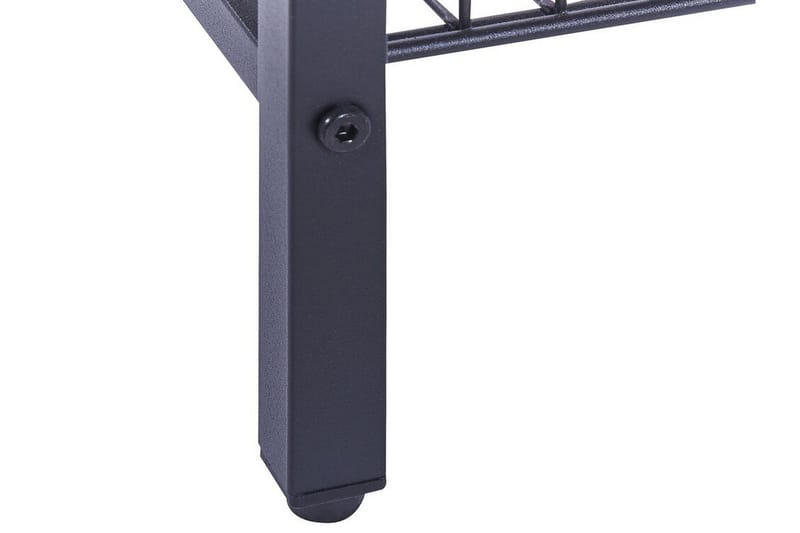 Sidobord mörkt trä med svart KENNER Black||Dark wood - Möbler - Bord & matgrupper - Avlastningsbord - Lampbord