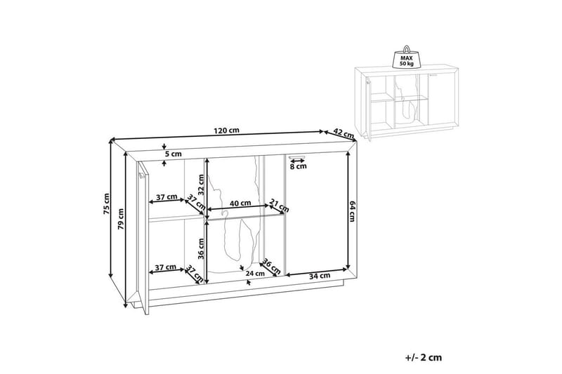 Sidobord Marana - Förvaring - Förvaringsmöbler - Sideboard & skänk