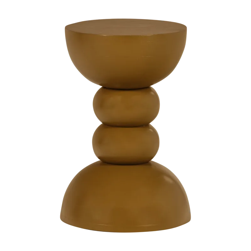 Sidobord Miel 35 cm, Honungsgul