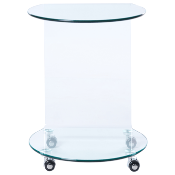 Sidobord Minto - Transparent - Möbler - Bord & matgrupper - Avlastningsbord - Lampbord