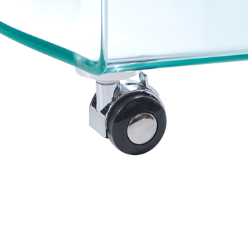 Sidobord Minto - Transparent - Möbler - Bord & matgrupper - Avlastningsbord - Lampbord