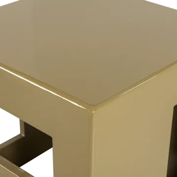 Sidobord Modern 40 cm - Honungsgul - Möbler - Bord & matgrupper - Avlastningsbord - Lampbord