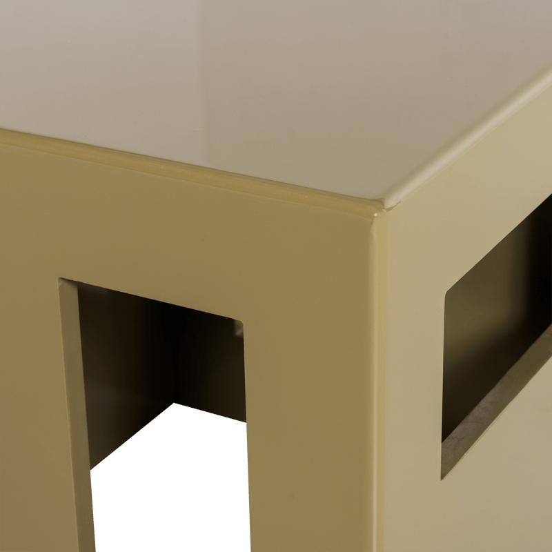 Sidobord Modern 40 cm - Honungsgul - Möbler - Bord & matgrupper - Avlastningsbord - Lampbord