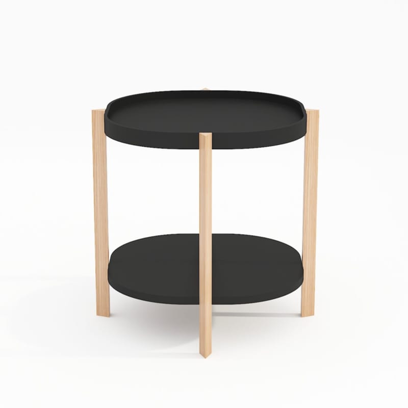 Sidobord Norah 50x50x55 cm - svart - Möbler - Bord & matgrupper - Avlastningsbord - Lampbord