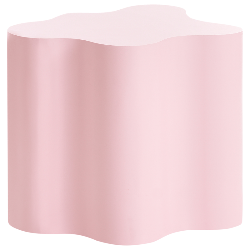 Sidobord Sakami - Pastellrosa - Möbler - Bord & matgrupper - Avlastningsbord - Lampbord