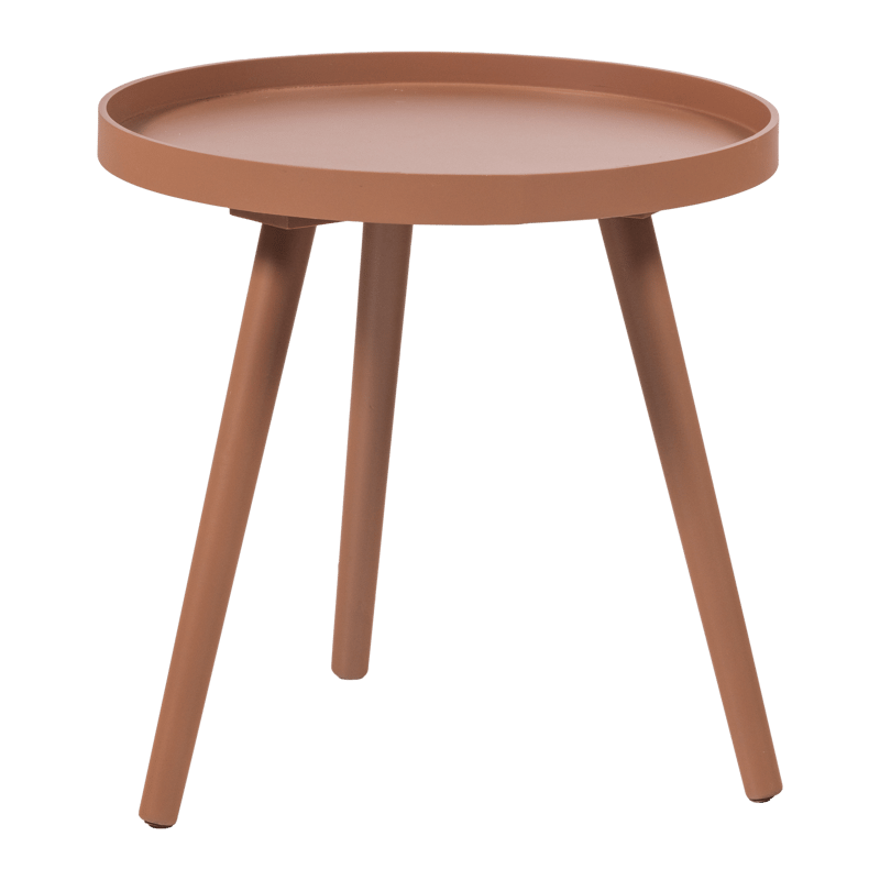 Sidobord Sasha 41 cm Rund - Gammalrosa - Möbler - Bord & matgrupper - Avlastningsbord - Lampbord