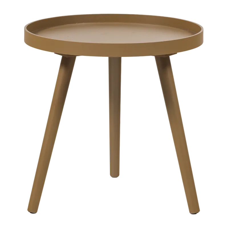 Sidobord Sasha 41 cm Rund, Honungsgul