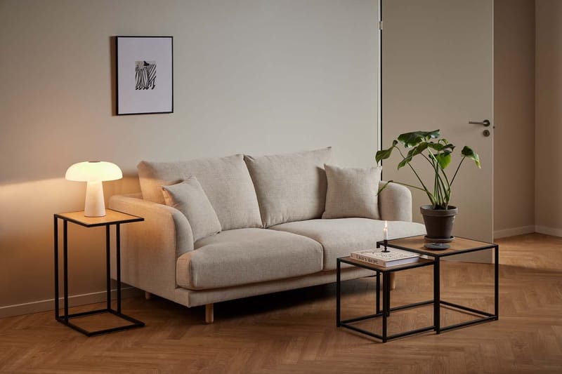 Sidobord Seaford 43x35x63 cm - ek - Möbler - Bord & matgrupper - Avlastningsbord - Lampbord