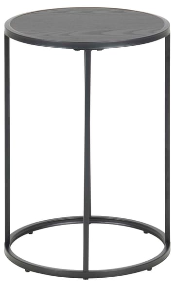 Sidobord Seaford D40x55 cm - svart - Möbler - Bord & matgrupper - Avlastningsbord - Lampbord