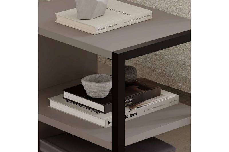 Sidobord Set Kelinmoor Ljus Mocha - Ljus Mocha - Möbler - Bord & matgrupper - Avlastningsbord - Lampbord