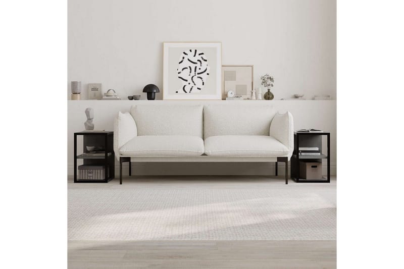 Sidobord Set Kelinmoor Retro Grå - Retro Grå - Möbler - Bord & matgrupper - Avlastningsbord - Lampbord