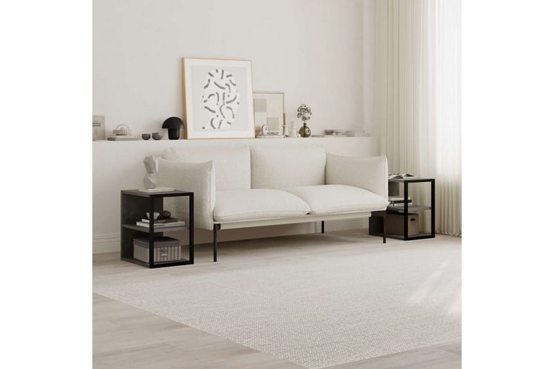 Sidobord Set Kelinmoor Retro Grå - Retro Grå - Möbler - Bord & matgrupper - Avlastningsbord - Lampbord