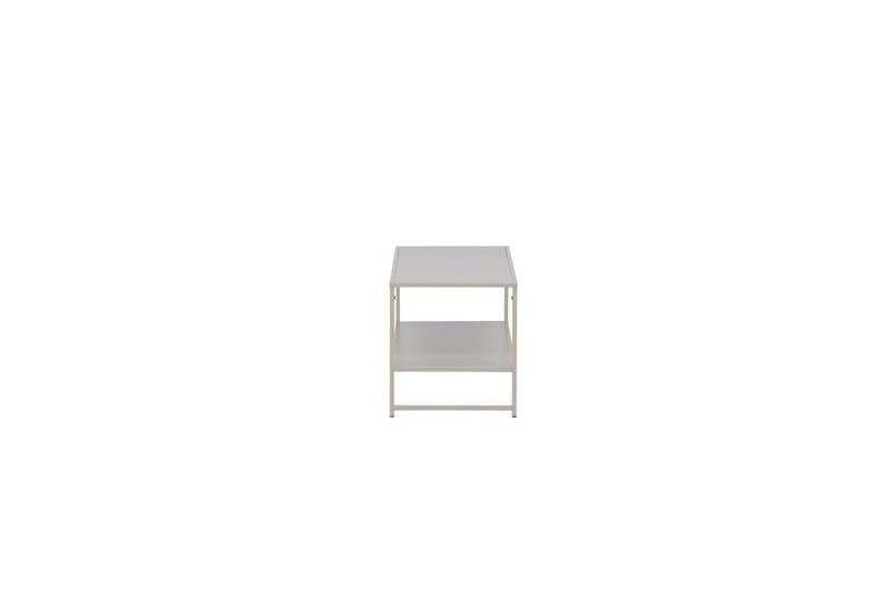 Sidobord Staal - Beige, 102x43x45 - Möbler - Bord & matgrupper - Avlastningsbord - Lampbord