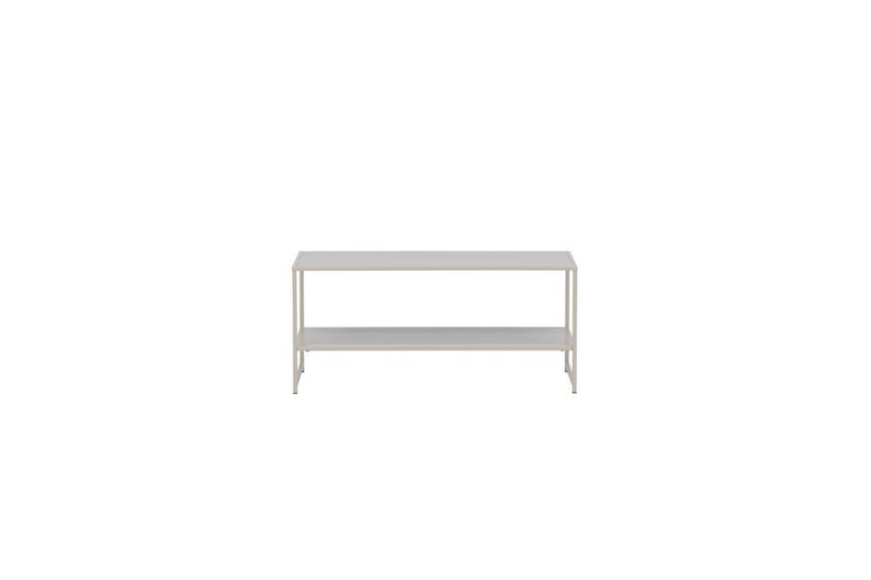 Sidobord Staal - Beige, 102x43x45 - Möbler - Bord & matgrupper - Avlastningsbord - Lampbord