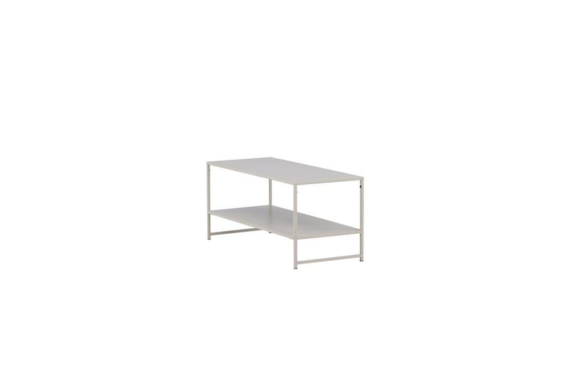 Sidobord Staal - Beige, 102x43x45 - Möbler - Bord & matgrupper - Avlastningsbord - Lampbord