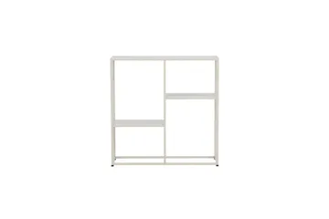 Sidobord Staal - Beige, 26x80x80 - Möbler - Bord & matgrupper - Avlastningsbord - Lampbord